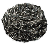 Disco Stainless Steel Silver Sponge Scrubber, 1.25 Ounce -- 12 per case.