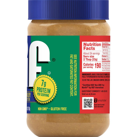 Jif Crunchy Peanut Butter, 28 Ounce -- 10 per case.