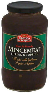 Crosse and Blackwell Rum and Brandy Minced Meat, 29 Ounce -- 12 per case