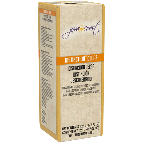 Java Coast Decaf Distinction Concentrated Liquid Coffee, 1.25 Liter -- 2 per case.
