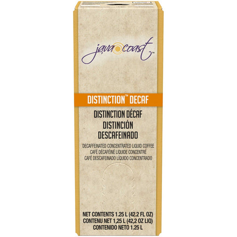 Java Coast Decaf Distinction Concentrated Liquid Coffee, 1.25 Liter -- 2 per case.