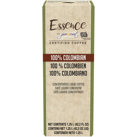 Java Coast 100 Percent Colombian Concentrated Liquid Coffee, 1.25 Liter -- 2 per case.