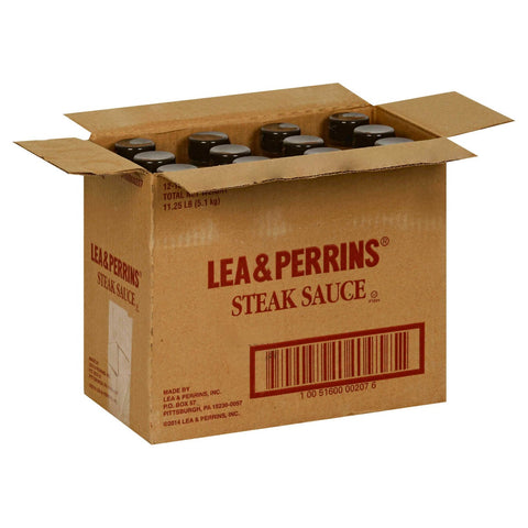 Lea and Perrins Traditional Steak Sauce, 15 ounce -- 12 per case