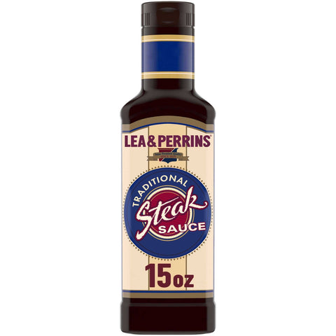 Lea and Perrins Traditional Steak Sauce, 15 ounce -- 12 per case
