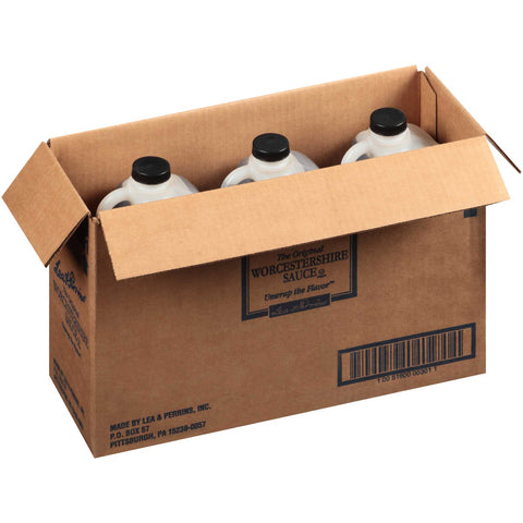 Lea & Perrins Worcestershire Sauce 3 Case 1 Gallon