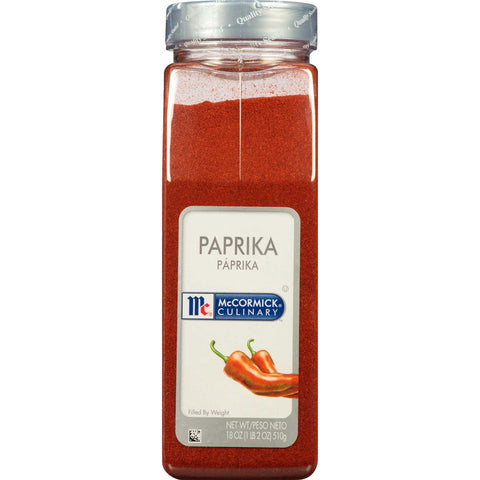 McCormick Culinary Paprika, 18 oz. -- 6 per case