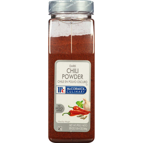 McCormick Culinary Dark Chili Powder, 20 oz. -- 6 per case