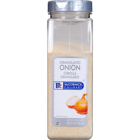 McCormick Culinary Granulated Onions, 18 oz. -- 6 per case