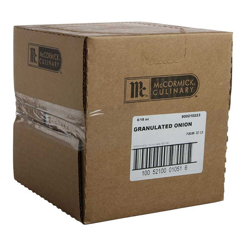 McCormick Culinary Granulated Onions, 18 oz. -- 6 per case