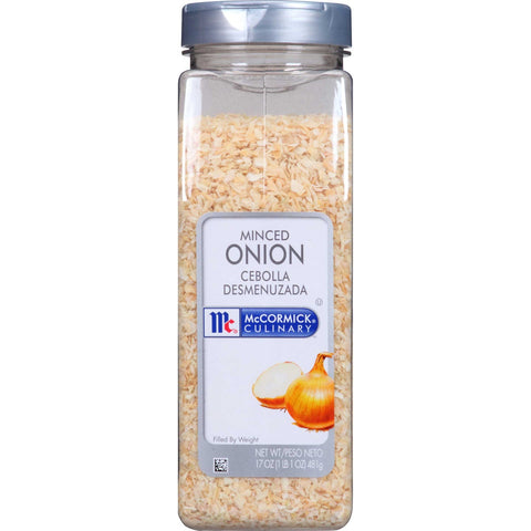 McCormick Culinary Minced Onions, 17 oz. -- 6 per case