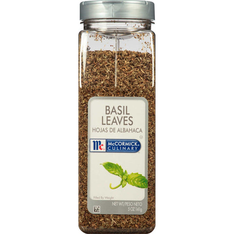 McCormick Culinary Basil Leaves, 5 oz. -- 6 per case