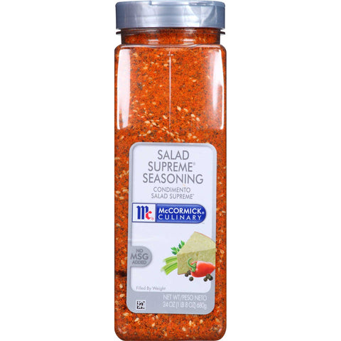 McCormick Culinary Salad Supreme Seasoning, 24 oz. -- 6 per case