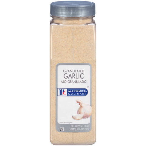 McCormick Culinary Granulated Garlic, 26 oz. -- 6 per case