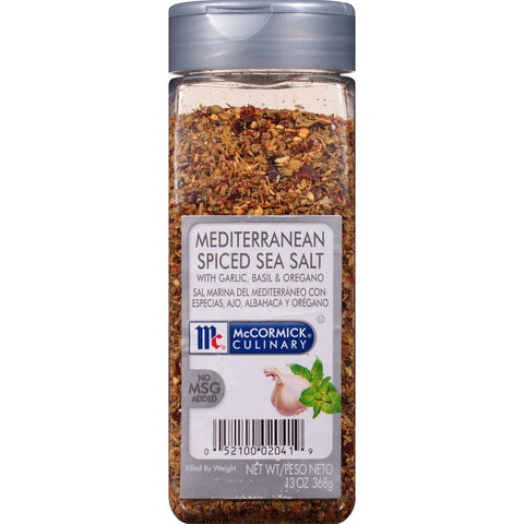 McCormick Culinary Mediterranean Spiced Sea Salt, 13 oz. -- 6 per case