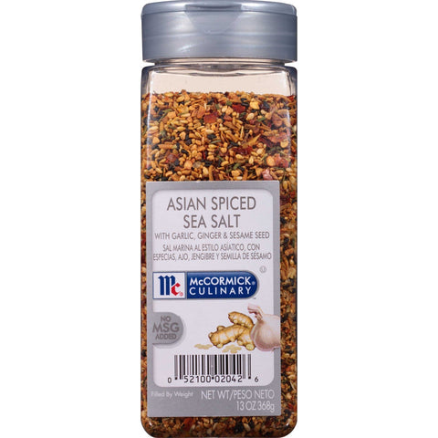 McCormick Culinary Asian Style Spiced Sea Salt, 13 oz. -- 6 per case