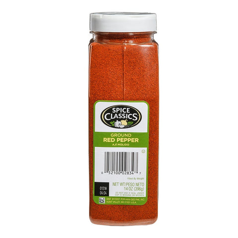 Spice Classics Ground Red Pepper, 14 Ounce -- 6 per case.