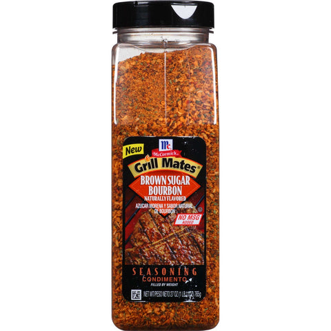 McCormick Grill Mates Brown Sugar Bourbon Seasoning, 27 Ounce -- 6 per case.