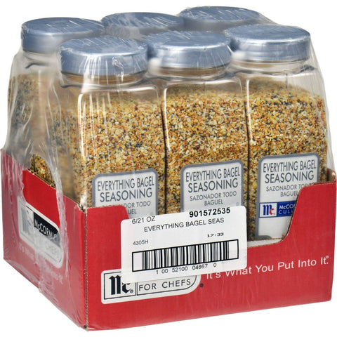 Mccormick Culinary Everything Bagel Seasoning Blend, 21 Ounce Bottle -- 6 per case