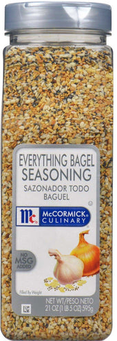 Mccormick Culinary Everything Bagel Seasoning Blend, 21 Ounce Bottle -- 6 per case