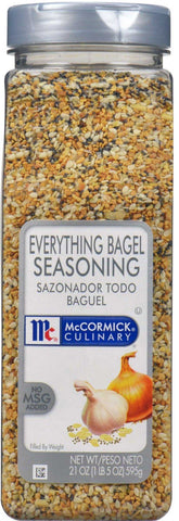 Mccormick Culinary Everything Bagel Seasoning Blend, 21 Ounce Bottle -- 6 per case