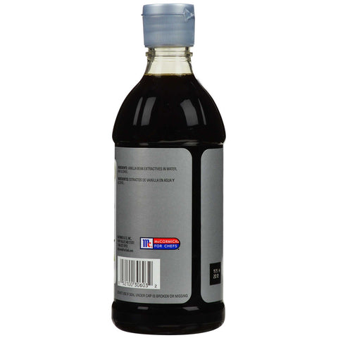McCormick Culinary 1 Fold Pure Vanilla Extract, 1 pt. -- 6 per case