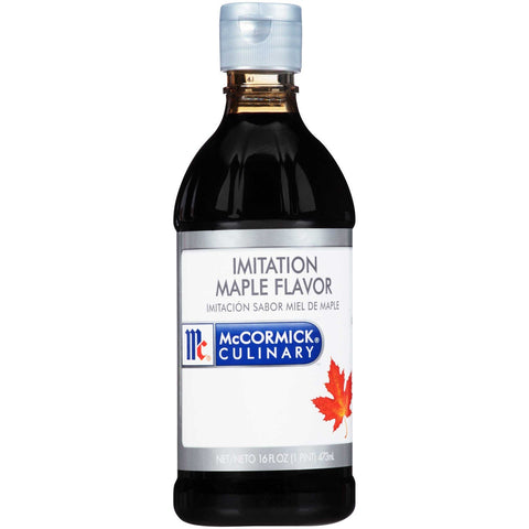 McCormick Culinary Imitation Maple Extraction 16 oz. -- 6 per case