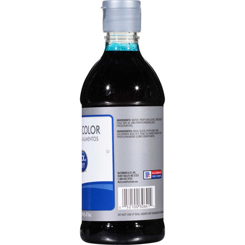 McCormick Culinary Blue Food Coloring, 16 oz. -- 6 per case