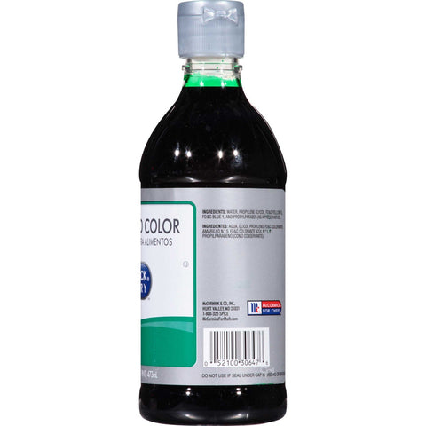 McCormick Culinary Green Food Coloring, 16 oz. -- 6 per case