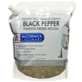 McCormick Culinary Handy Fill Shaker Grind Black Pepper Pouch, 2 Pound -- 3 per case
