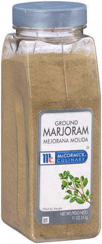 McCormick Culinary Ground Marjoram, 11 oz. -- 6 per case