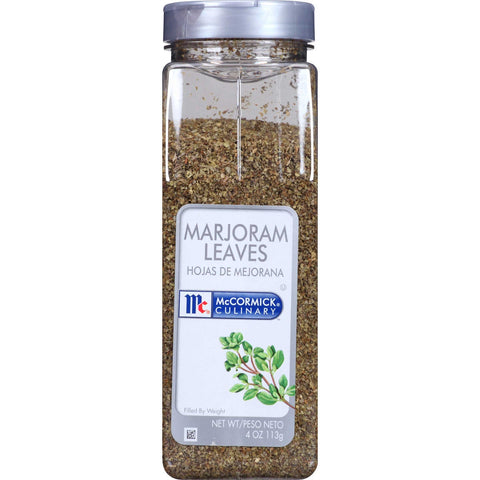 McCormick Culinary Marjoram Leaves, 4 oz. -- 6 per case