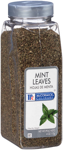 McCormick Culinary Mint Leaves, 4 oz. -- 6 per case