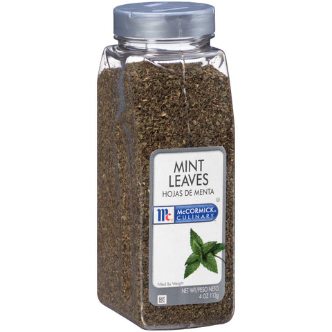 McCormick Culinary Mint Leaves, 4 oz. -- 6 per case