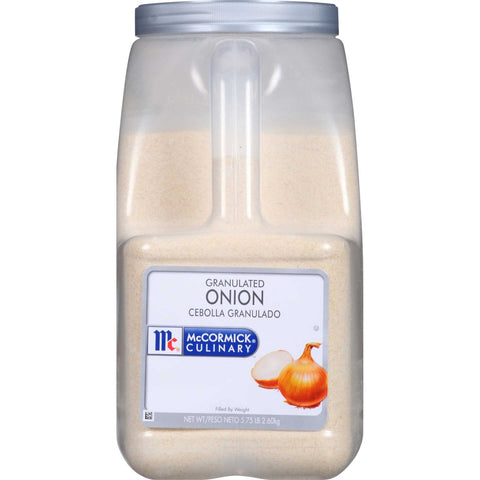 McCormick Culinary Granulated Onions, 5.75 lbs. -- 3 per case