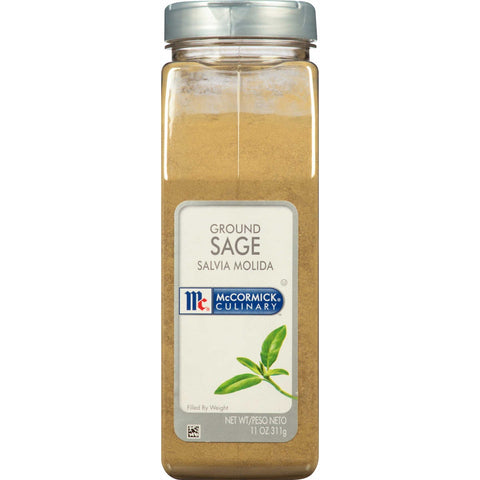 McCormick Culinary Ground Sage, 11 oz. -- 6 per case