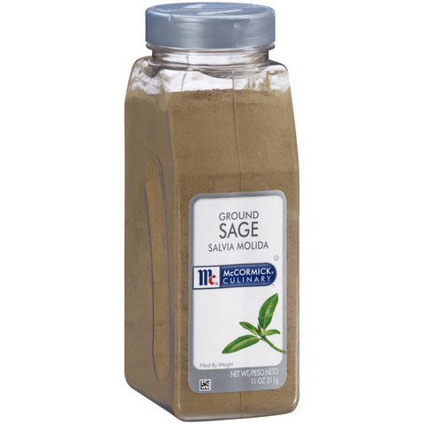 McCormick Culinary Ground Sage, 11 oz. -- 6 per case