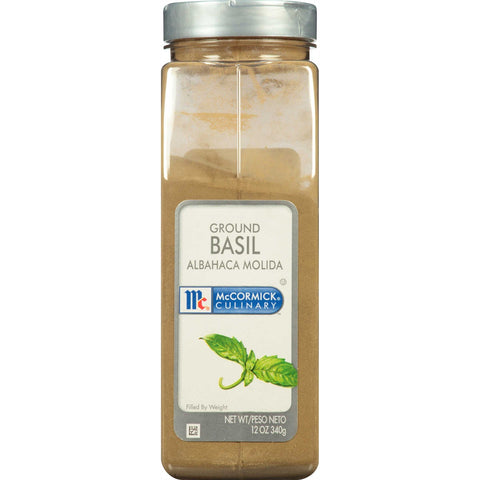 McCormick Culinary Ground Basil, 12 oz. -- 6 per case