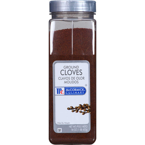 McCormick Culinary Ground Cloves, 16 oz. -- 6 per case