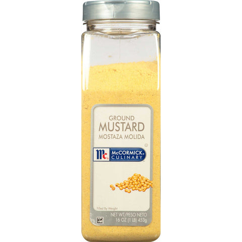 McCormick Culinary Ground Mustard, 1 lb. -- 6 per case