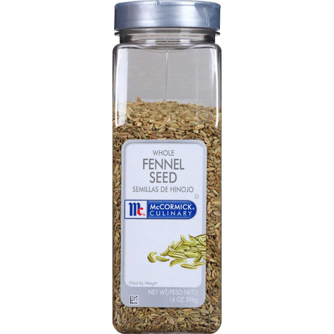 McCormick Culinary Whole Fennel Seed, 14 oz. -- 6 per case