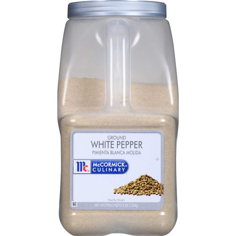 McCormick Culinary Ground White Pepper, 5 lbs. -- 3 per case