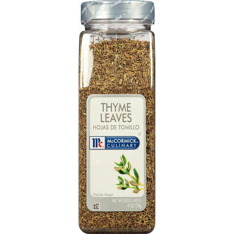McCormick Culinary Thyme Leaves, 6 oz. -- 6 per case