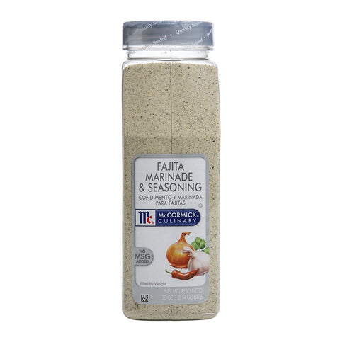 McCormick Culinary Fajita Marinade & Seasoning Mix, 30 oz. -- 6 per case