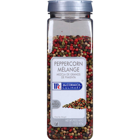 McCormick Culinary Peppercorn Melange, 15 oz. -- 6 per case