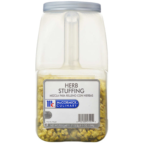 McCormick Culinary Herb Stuffing, 37 oz. -- 3 per case