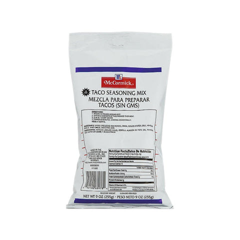 McCormick Culinary Taco Seasoning Mix, 9 oz. -- 6 per case