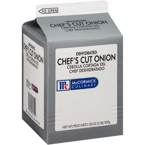 McCormick Culinary Chef`s Cut Onions, 2 lbs. -- 6 per case