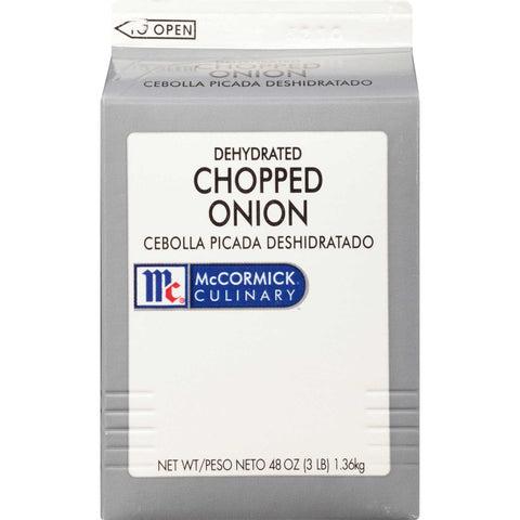 McCormick Culinary Chopped Onions, 3 lbs. -- 6 per case