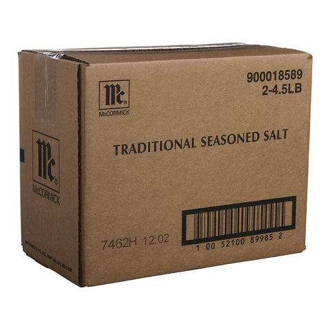 McCormick Culinary Traditional Seasoned Salt, 4.5 lbs. -- 2 per case