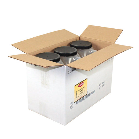 C.F. Sauer Foods Restaurant Grade Black Pepper, 5 Pound -- 3 per case.